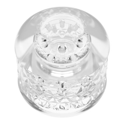 Прозрачный сквозной мастурбатор Crystle (Цвет: прозрачный)