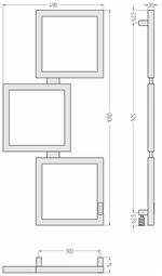 Сунержа Этюд ES 1050х500 правый