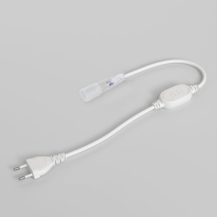 Сетевой шнур для неона Elektrostandard 220V 2835 круглого 16мм SSH-6 a043628