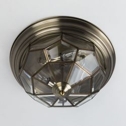 Citilux Витра-1 CL442530 Люстра потолочная витражная Бронза