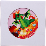 Подставка под горячее керамическая 16см «Денежный Дракон Рора»