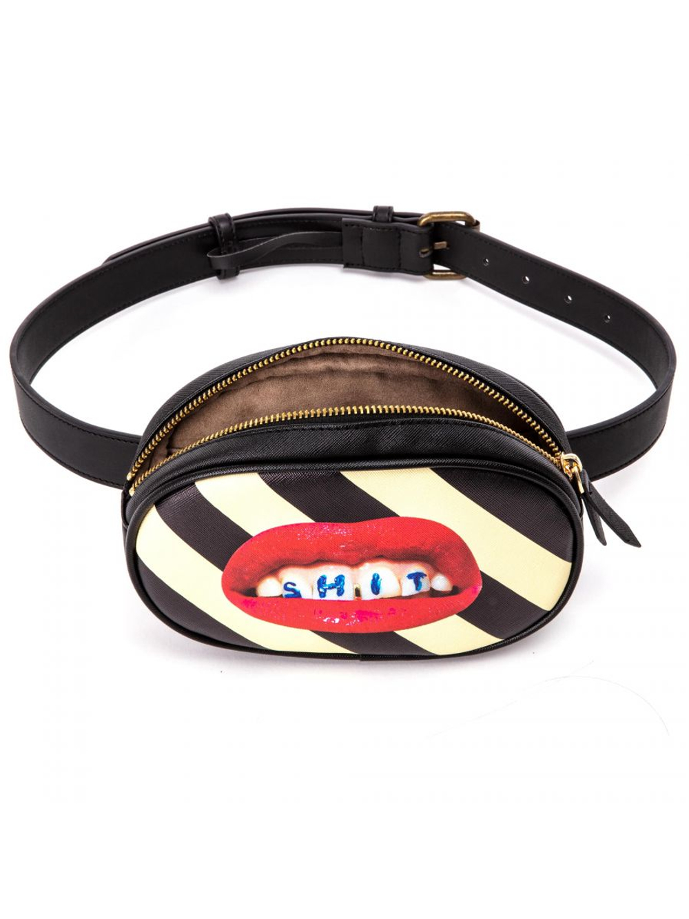 Поясная сумка Shit Striped