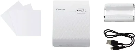 Принтер сублимационный Canon Selphy SQUARE QX10, цветн, меньше A6, белый
