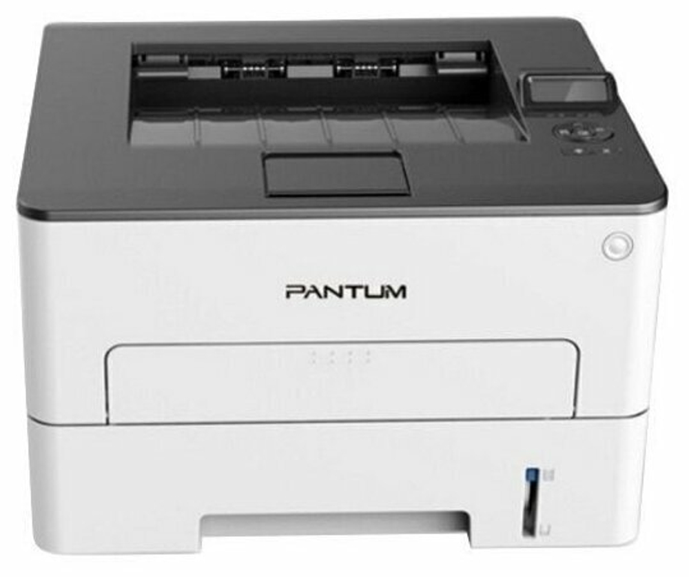 Принтер лазерный Pantum P3300DN белый/черный