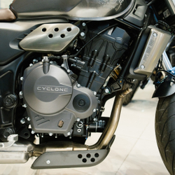 Мотоцикл CYCLONE RE5 (SR600) 2024 ПТС серый