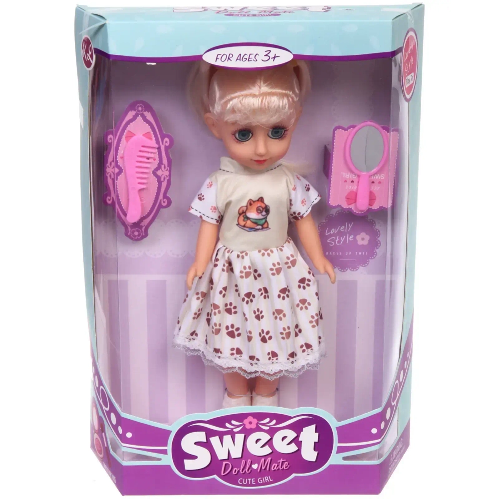 Кукла «Милашка Эвелина», с аксессуарами, кор. 33,5* 8*24 см, в ассортименте