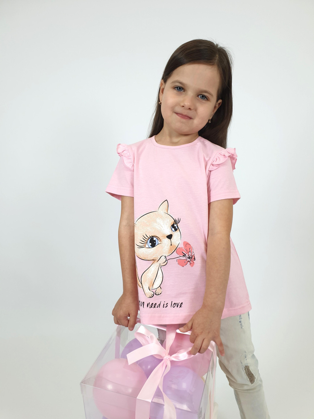 3-42-3 Футболка для девочки