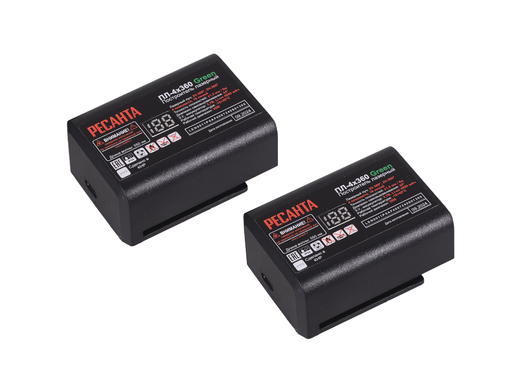 Построитель лазерный ПЛ-4Х360ШС Green Ресанта