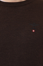 Джемпер муж. AERONAUTICA 1388 бежево-коричневый база