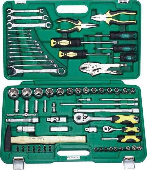 Набор инструмента "АРСЕНАЛ" АL-84 AUTO 84 предмета (AA-C1412L84)