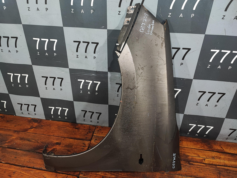 Крыло переднее левое Lada Granta 18-нв Б/У Оригинал 8450104275