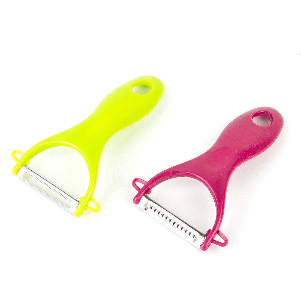 Овощечистка, набор 2шт. 3*2*12см. (упаковка с хедером)