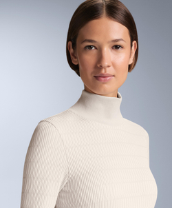 Oysho Бесшовная термофутболка с геометрическим узором Base Layer, светлый серо-коричневый