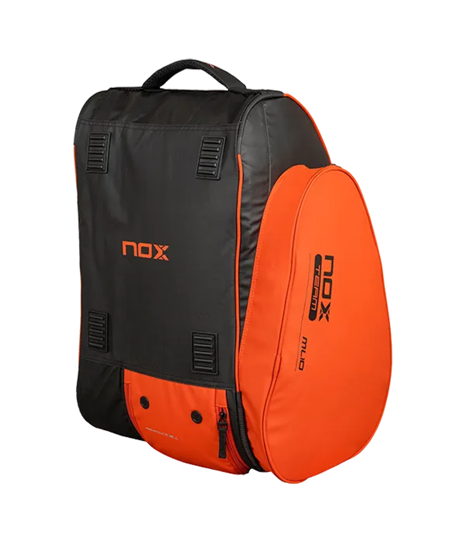Сумка для падел Nox ML10 Team Black-Clay 2025, серия Miguel Lamperti