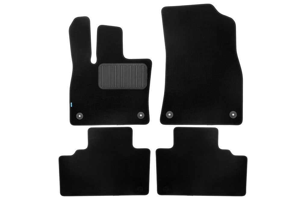 Коврики в салон для GEELY Atlas Pro (FX11) 2023-, 4шт (текстиль) арт.KLEVER0507503222110KH