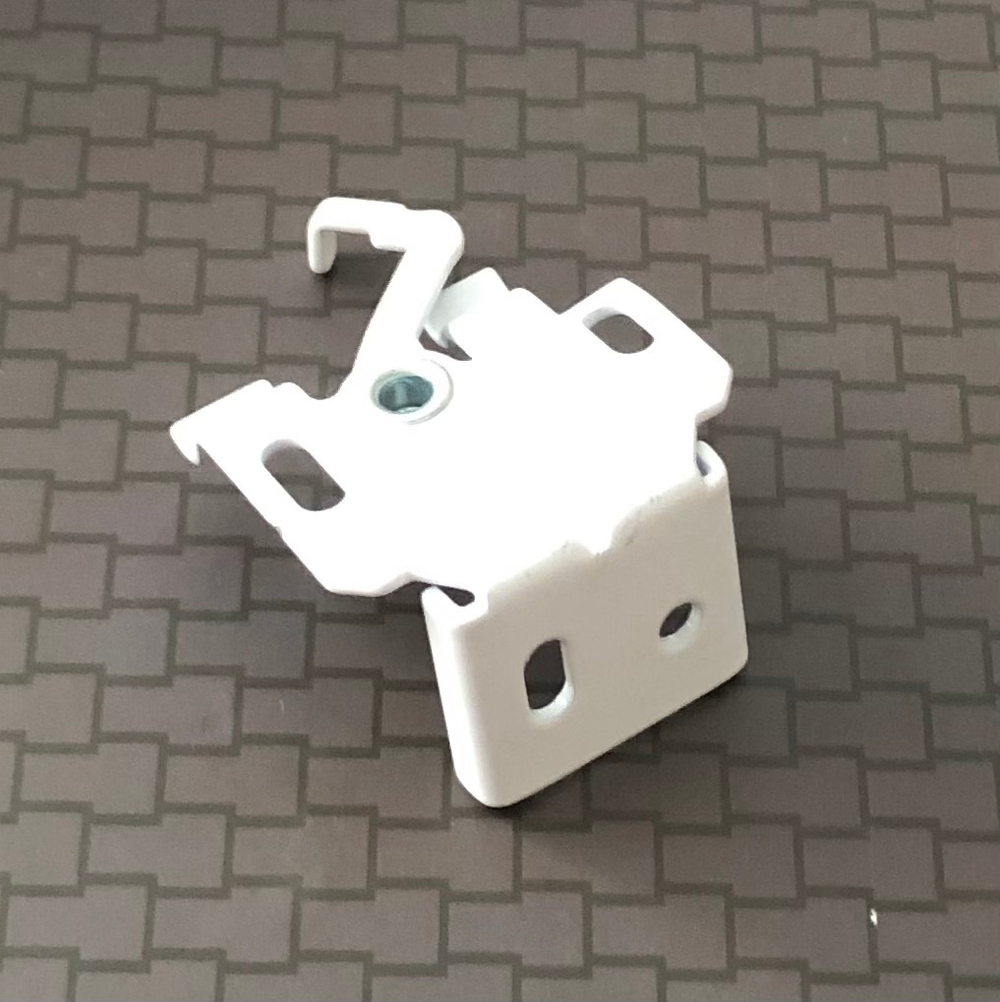 Карниз для римских штор "Компакт-Лип", цвет серебряный металлик, длина 30 см