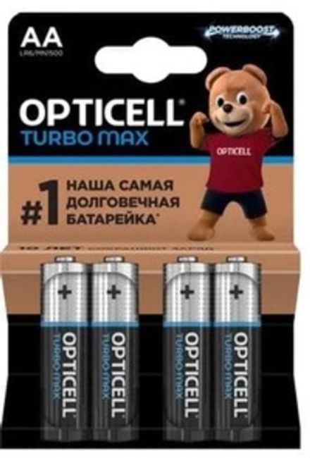 Батарейки Opticell Turbo Max LR6 BL4 (1/48)
