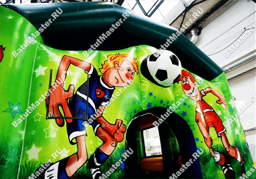 Надувной батут "Футбол 2"