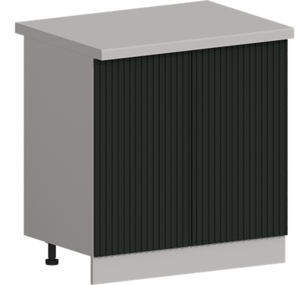 Кухня Модуль ШН 800 Ликата / Насыщенно-зеленый