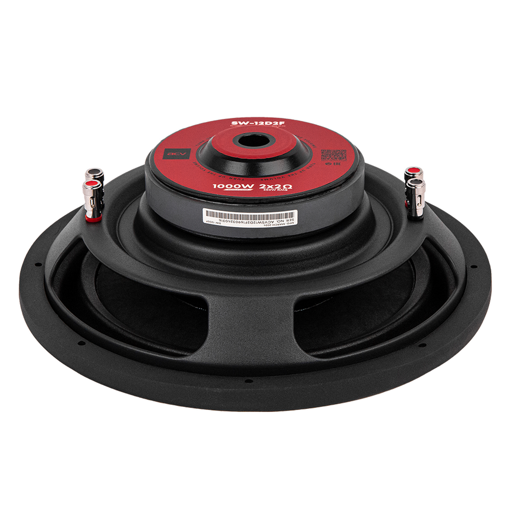 Автосабвуфер ACV SW-12D2F Slim 12" пассивный (1000w)