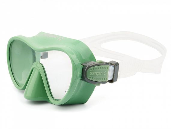 Маска детская Sargan Агидель kids 3-6 лет зеленая