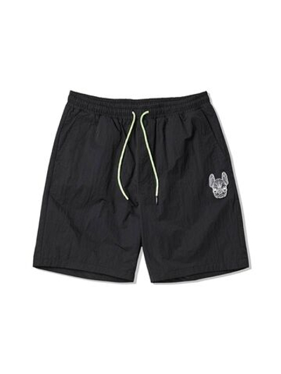 Шорты из нейлона на завязках