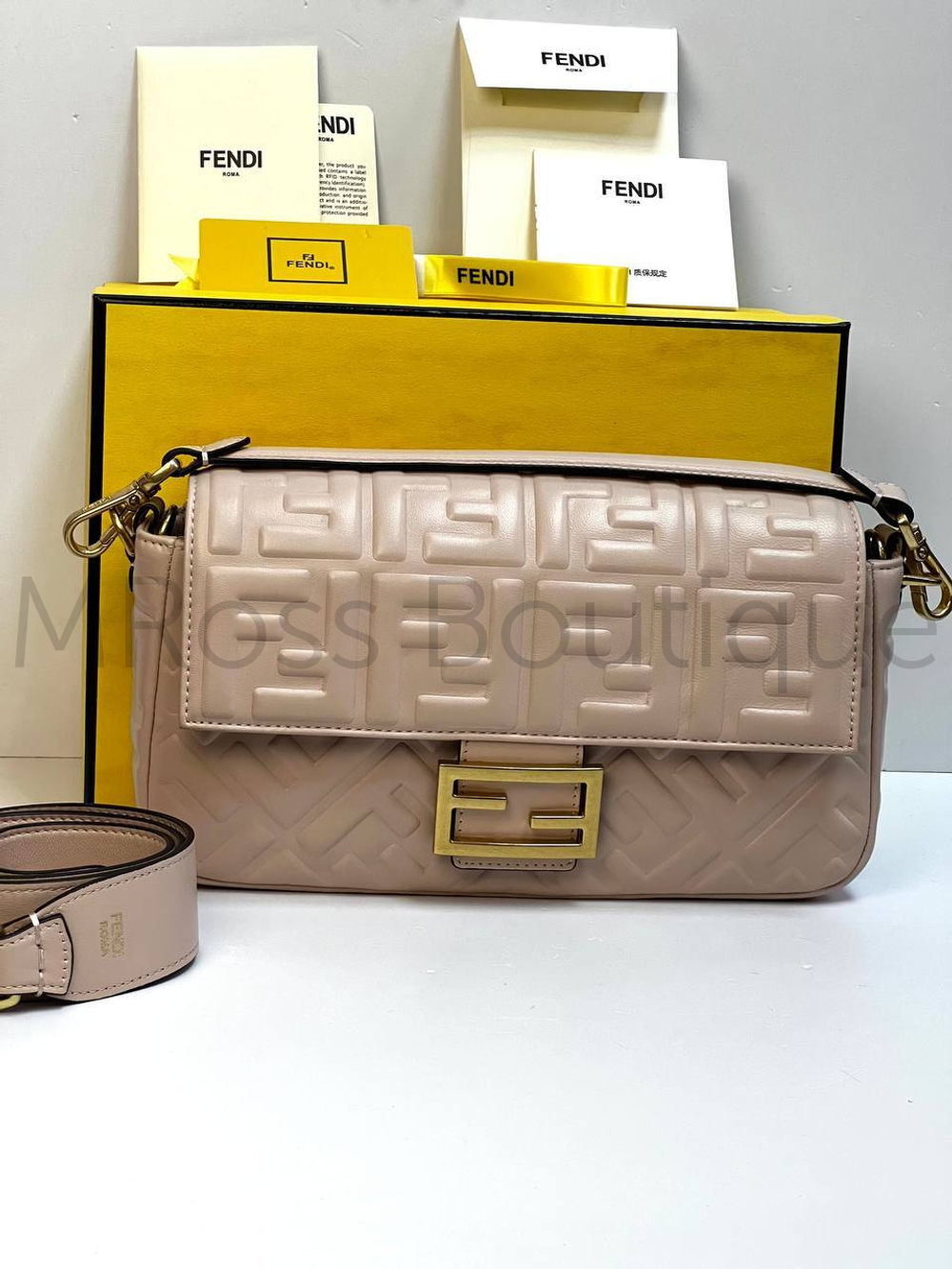 Fendi bag yellow on sale