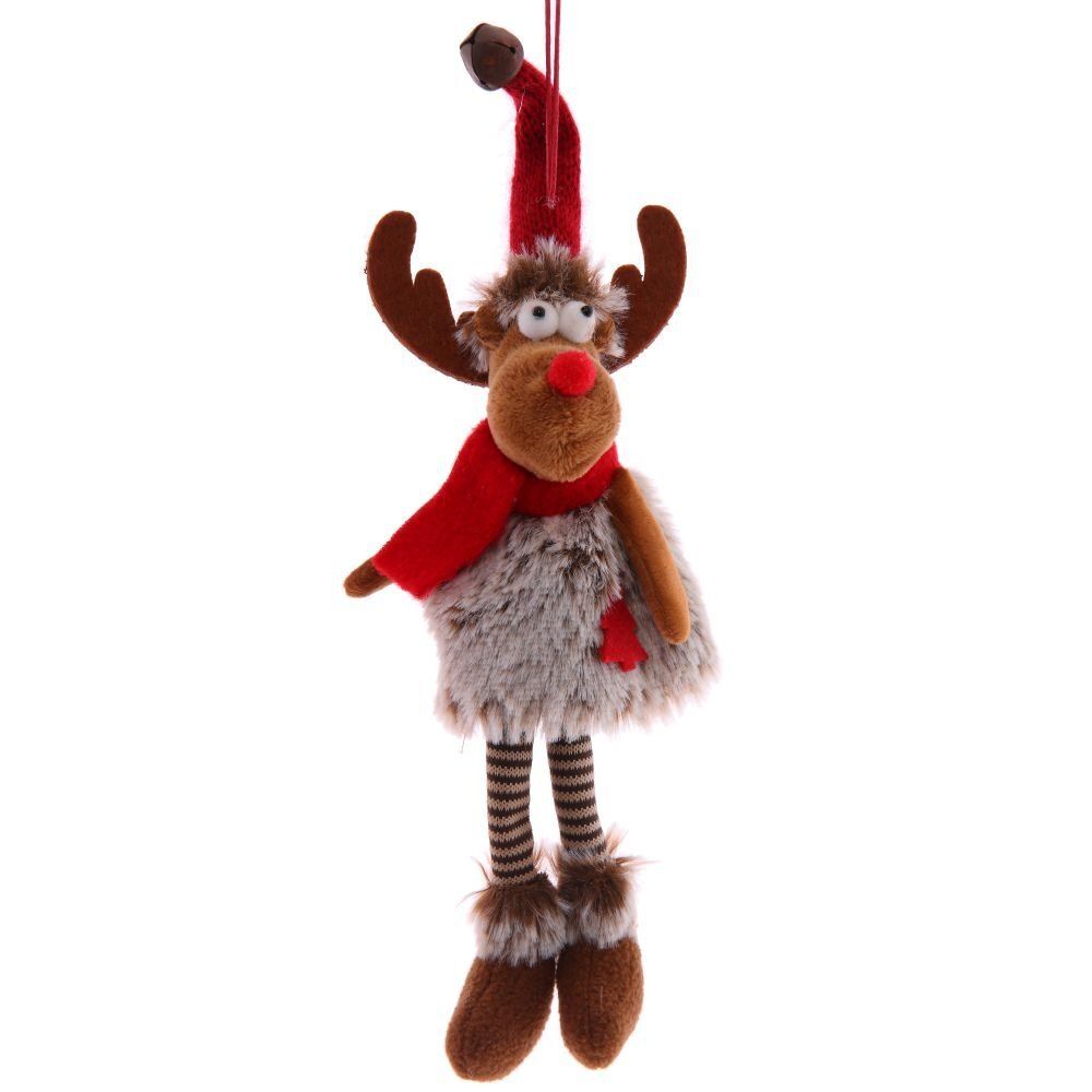 GAEM Изделие декоративное "Олень", с колпаком, L8 W6 H25/18 см, 3в.