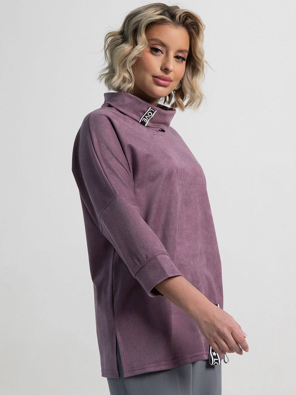 Джемпер Темп города (лиловый) Б15141-4М LT Collection