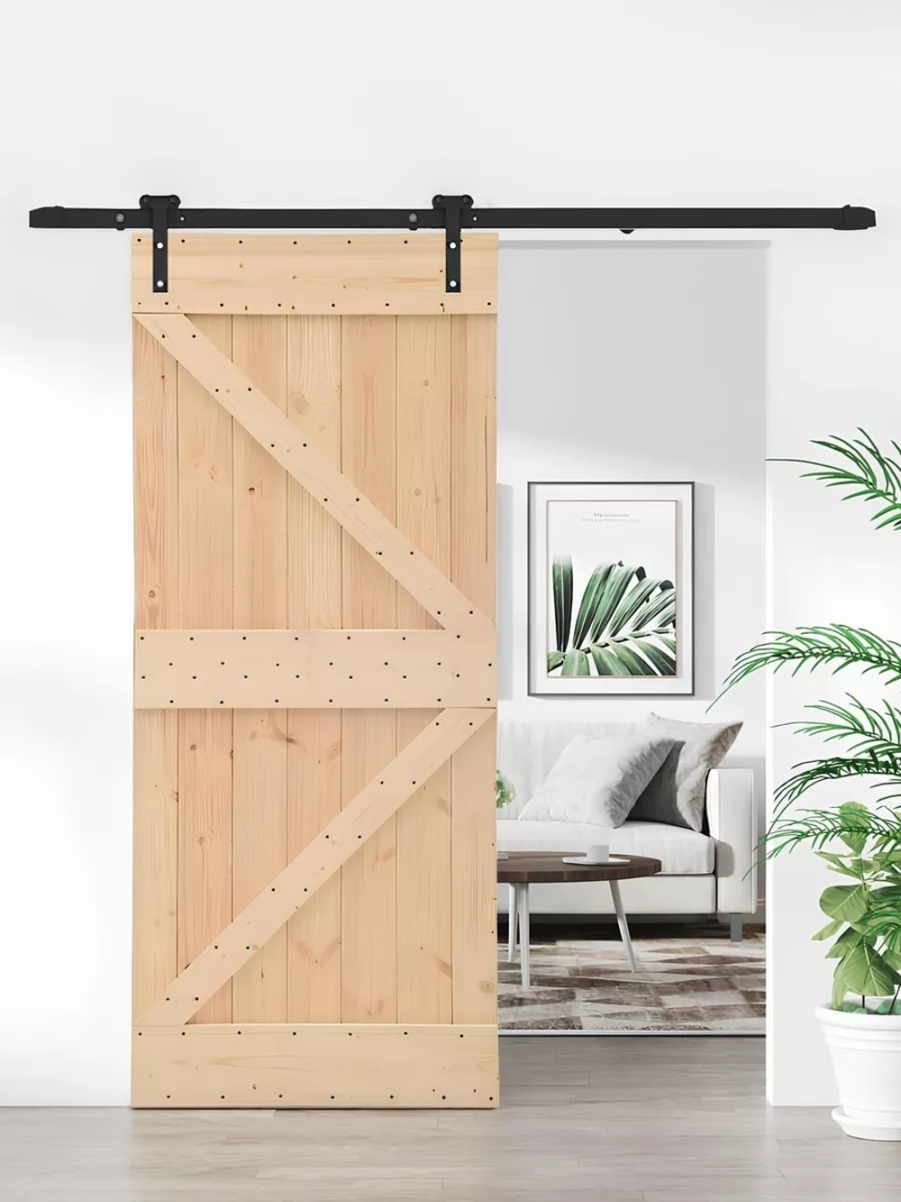 Дверь межкомнатная раздвижная 90x210 Дези, без отделки