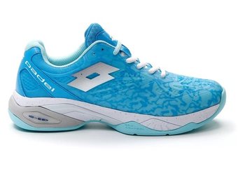 Женские  кросовки для Padel Lotto Superrapida 200 III - blue ocean/blue параdise