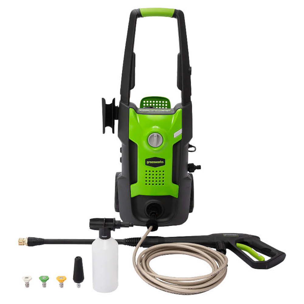 Мойка высокого давления электрическая Greenworks Арт. 5107007, 1700 Вт, 120 бар