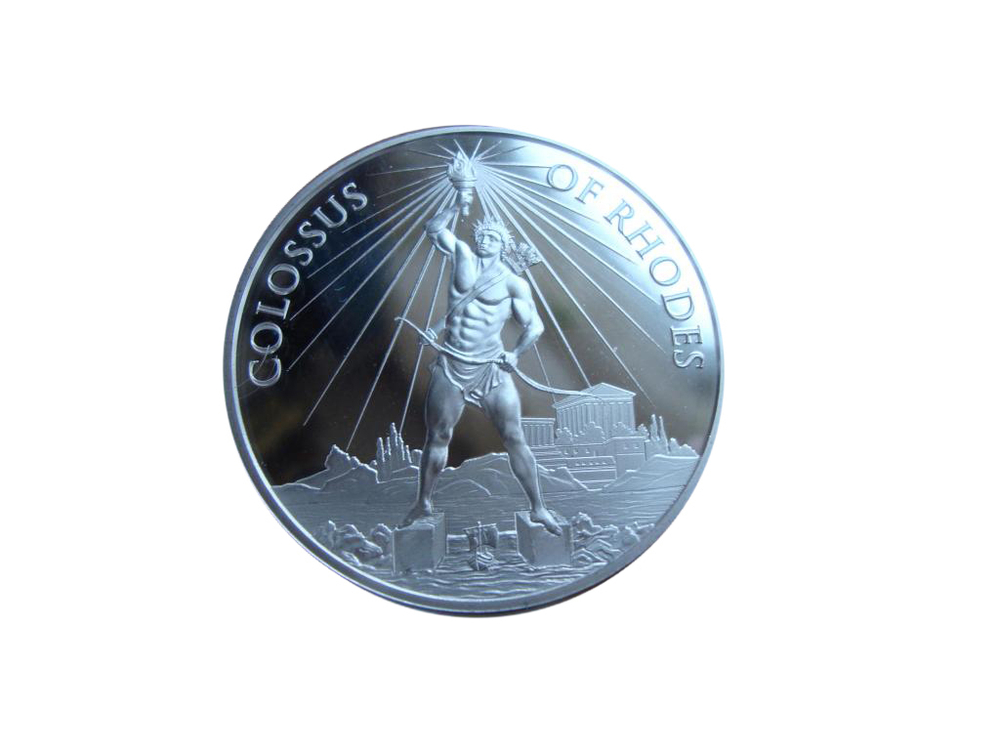 1 раунд  7 чудес света. 1й релиз - Колосс Родоса США