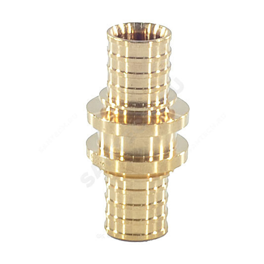 Муфта для PE-X труб аксиальная бронза Дн 25 RAUTITAN PLATINUM RX Rehau 13777141001