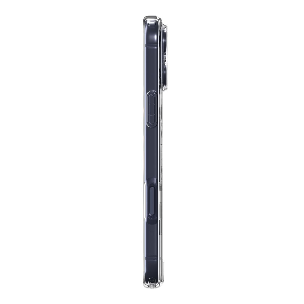 Чехол Spigen Ultra Hybrid Magsafe для iPhone 17 Pro, clear deep blue