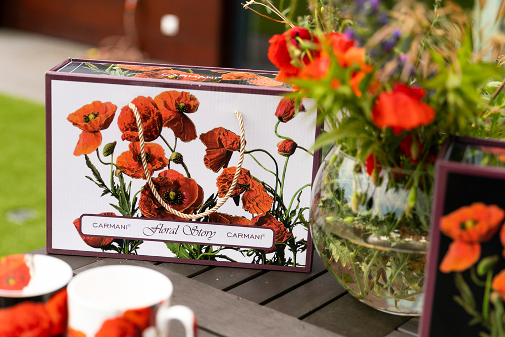 Набор кружек 2шт 380мл Carmani Маки