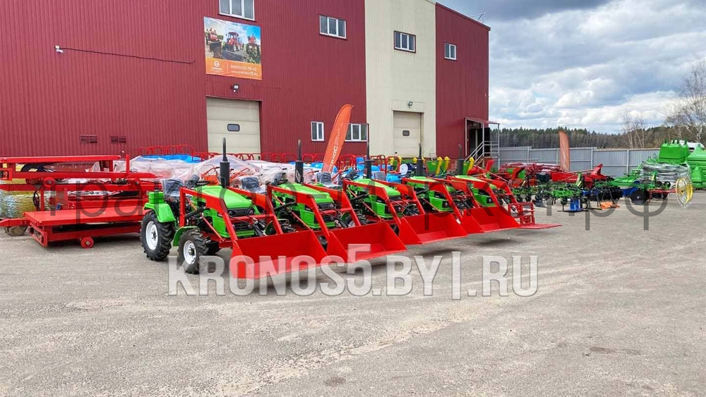 Минитрактор Батыр ПФ-18 с фронтальным погрузчиком