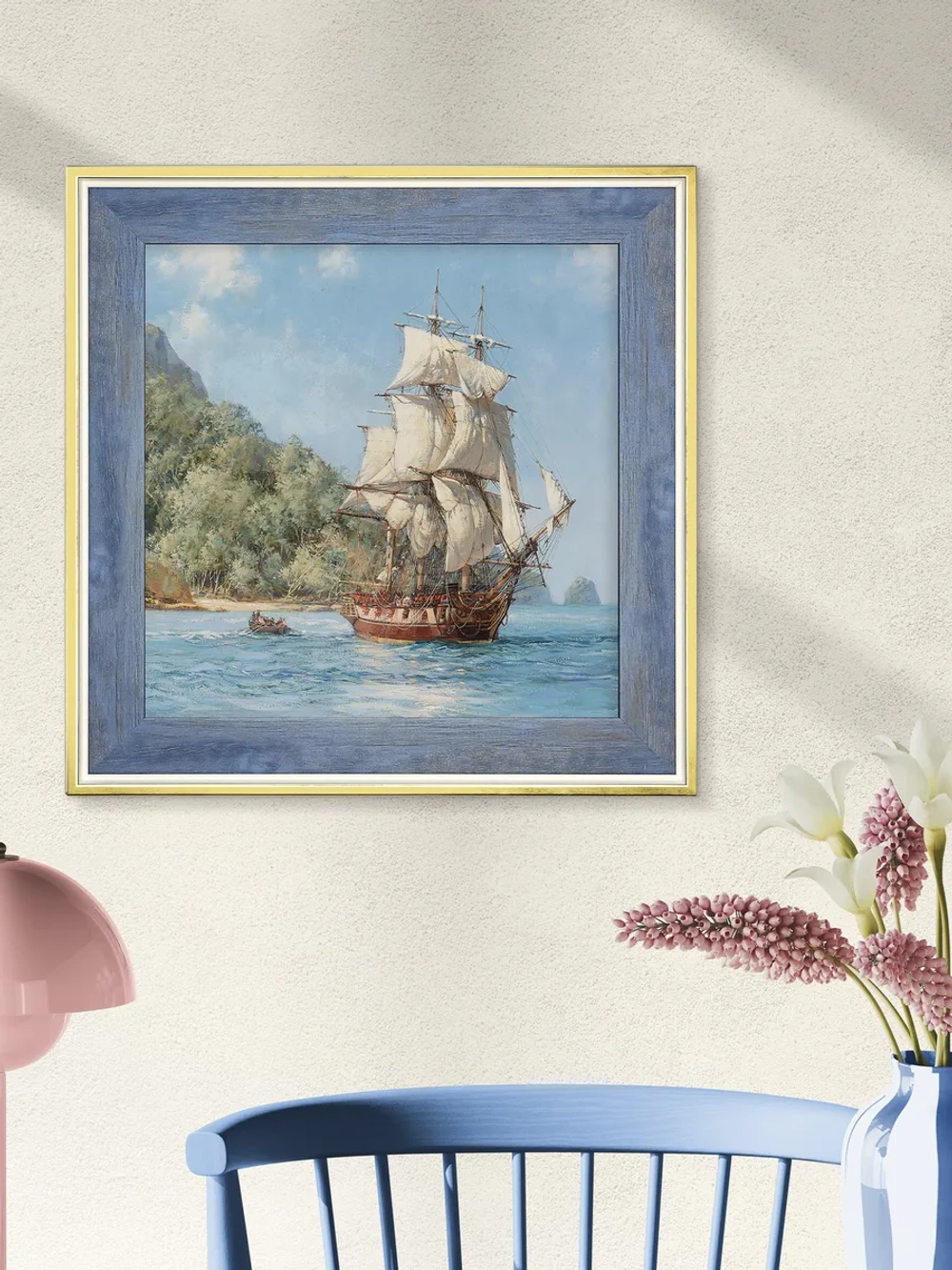 Картина на стену интерьерная на холсте 30*30 см