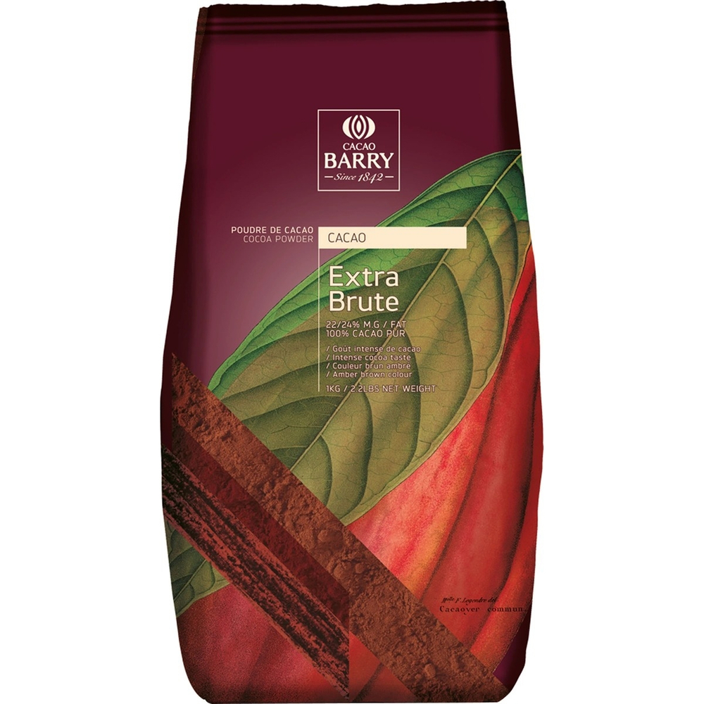 Какао порошок Cacao Barry Extra Brutе 100 гр