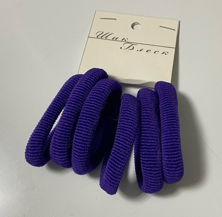 Резинки для волос "Грёзы", 4 см, набор 6 штук, цвета МИКС