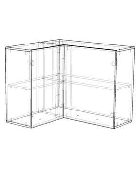 Шкаф  кухонный угловой ТОКИО-2 правый /903*720*903/