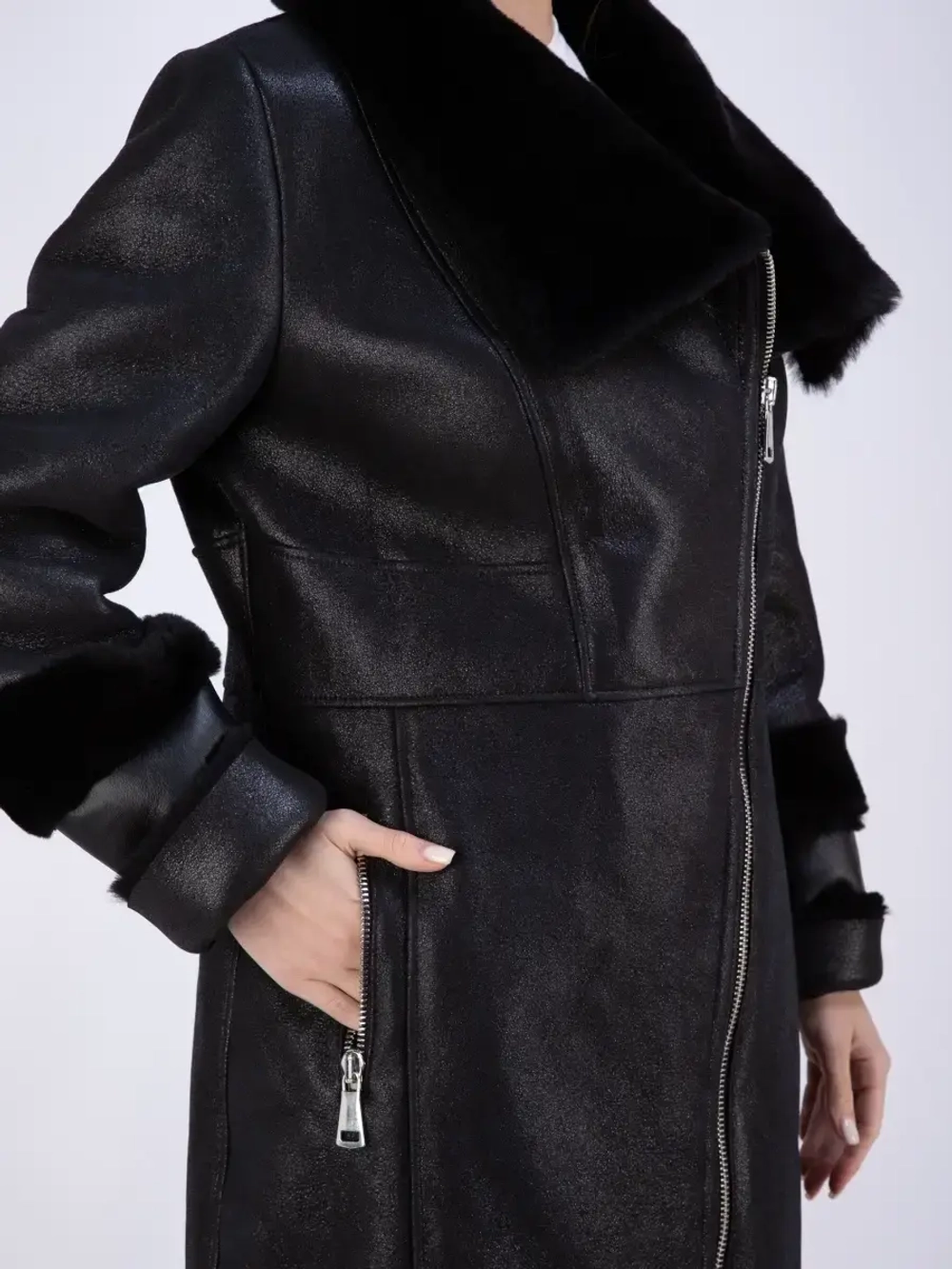 дубленка женская натуральная Турция