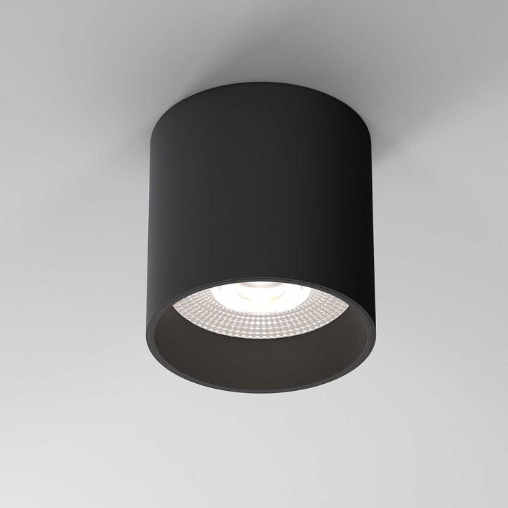 Накладной светодиодный светильник Elektrostandard Orson 25034/LED 10W 4200K чёрный a062931