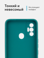 Чехол ROSCO для Tecno Spark 7 оптом (арт. TCN-S7-COLOURFUL-DARKGREEN)