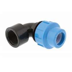 Отвод комбинированный полипропиленовый Джилекс, с внутренней резьбой, 25 x 1" М