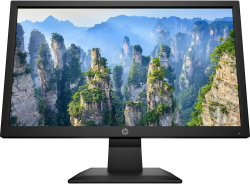 Монитор 19.5"  HP V20 HD+ черный TN 16:9 200cd 1440x900 D-Sub DisplayPort 1H850AA
