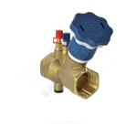 Клапан балансировочный ручной латунь Ду 32 G1 1/4" Ру25 Тмакс=110 оС ВР Kvs=18.5м3/ч с измерительными ниппелями OR 0621.033
