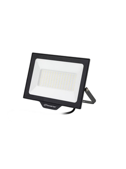 Прожектор светодиодный СДО FL 10 C 100W VW 865 BK CL 277х220х30мм 100Вт 6500К IP65 уличный черн. Русский Свет 15081023056