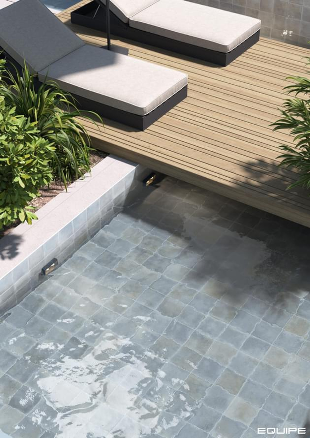 Equipe Spa&Pools Sky Blue 15x15