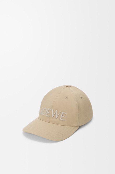 Loewe Кепка из хлопка, бежевый